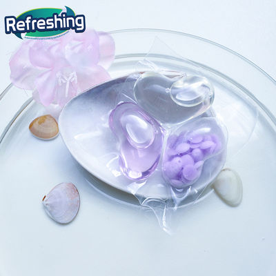 High efficient 12g 3 in 1 Laundry detergent pods capsules customized color - Foto 3