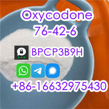 High-Grade Oxycodone CAS 76-42-6 for Purchase