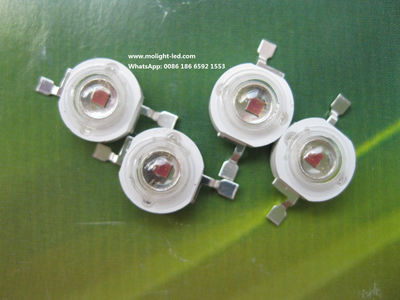 High Power led 3W led Chip red 620nm 625nm led Diode rojo 620nm - Foto 4