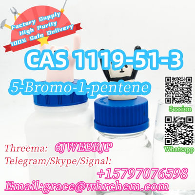 High Purity 100% CAS 1119-51-3 5-Bromo-1-pentene Factory Supply Safe Delivery - Photo 2