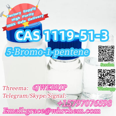 High Purity 100% CAS 1119-51-3 5-Bromo-1-pentene Factory Supply Safe Delivery - Photo 3