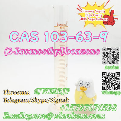 High Purity CAS 103-63-9 (2-Bromoethyl)benzene Factory Supply 100% Safe Delivery