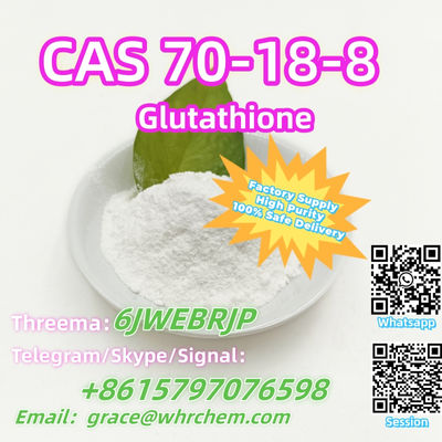 High Purity CAS 70-18-8 Glutathione Local Warehouse 100% Safe Delivery