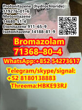 high purity CAS 71368-80-4 Bromazolam Telegarm/Signal：+52 8180138883 Bromazolam