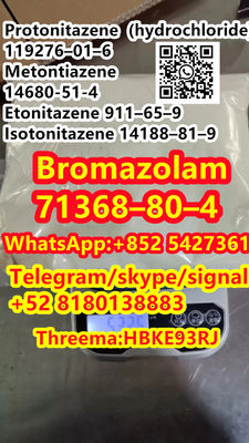 high purity CAS 71368-80-4 Bromazolam Telegarm/Signal：+52 8180138883 Bromazolam - Photo 4