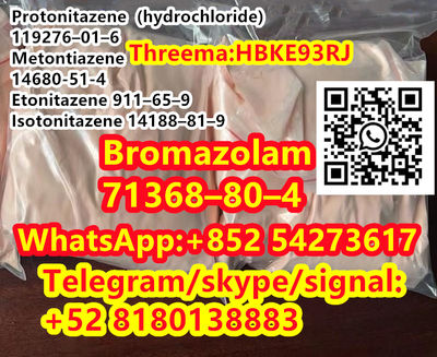 high purity CAS 71368-80-4 Bromazolam Telegarm/Signal：+52 8180138883 Bromazolam - Photo 5