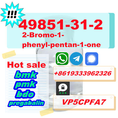 high quality 99% purity 2-bromo-1-phenylpentan-1-one 49851-31-2 - Photo 2