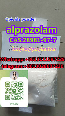 high quality alprazolam opiates power 28981-97-7 in stock whatsap:+8613111597229