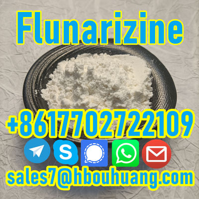 High Quality Flunarizine HCl raw powder with factory price - Photo 2