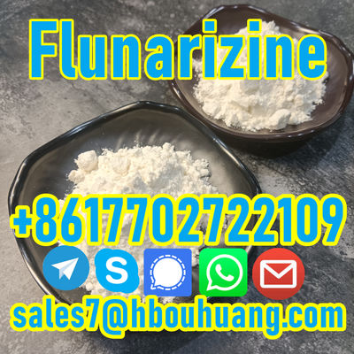 High Quality Flunarizine HCl raw powder with factory price - Photo 3