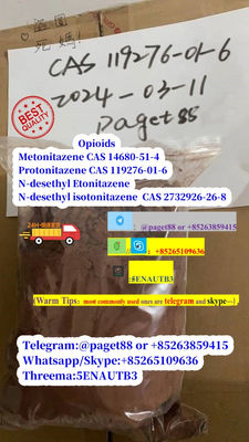 High Strong Opioids Protonitazene CAS 119276-01-6 Metonitazene CAS 14680-51-4 - Photo 2