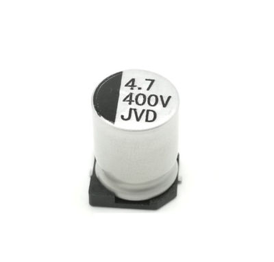 High voltage electrolytic capacitor JVD400V4.7 8*10.5F SMD aluminum capacitor