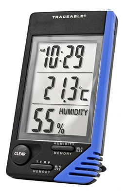 Higrometro Con Memoria Medidor de Humedad y Temperatura Ambiental MOD CONTR4040