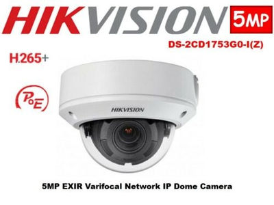 Hikvision Camera Interne ip Dome vf 5MP, IP67 Smart ir 50M