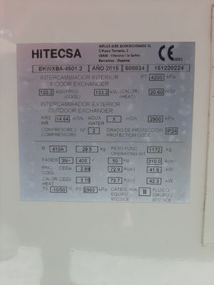 Hitecsa Wasserkühler 120,2 kW Wärmepumpe und Hydronikgruppe - Foto 4