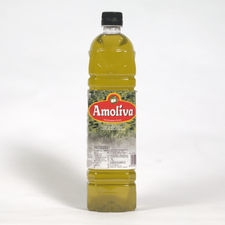 Hochwertiges spanisches Trester-Olivenöl Amoliva 1 L PET-Flasche für Horeca &amp; Gr
