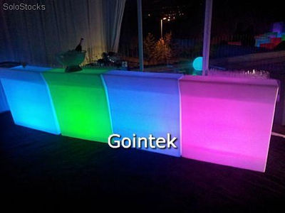 Home Bar Beleuchtete Led Zähler Design mit rgb Farbwechsel Beleuchtung
