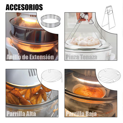 Horno Convección Halógeno con capacidad de 12 L + 5 L extension - Foto 2