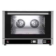 Horno de convección con vapor digital 4 parrillas 60x40 400v 6300w fm rxd 604