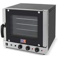 Horno eléctrico de convección con vapor y grill 4 bandejas de 44x32 cm ehec01f