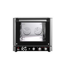 Horno industrial de convección con vapor y grill 4 bandejas 480x340 230v fm rx