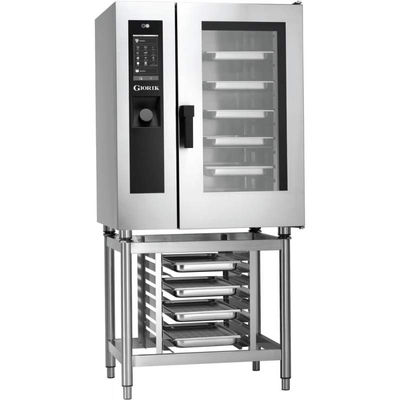 Horno mixto a gas 10 bandejas gn1/1 steambox sehg101w