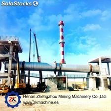Horno rotatorio de cemento calcinador alta capacidad 180-3000 t/d