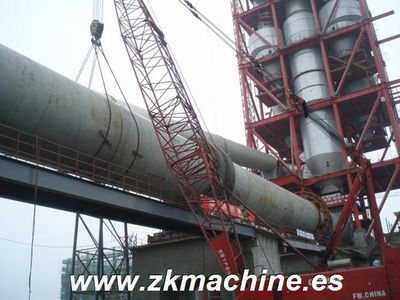 Horno rotatorio de cemento calcinador alta capacidad 180-3000 t/d - Foto 3