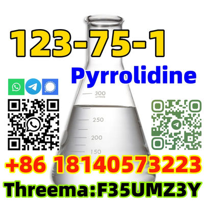 hot sale 99% purity CAS 123-75-1 Pyrrolidine factory price warehouse Europe