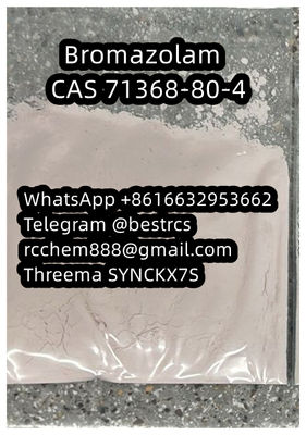 Hot sale Bromazolam CAS 71368-80-4 Nitrazolam flubromazolam factory price - Photo 2