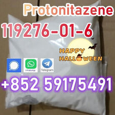 hot sell Large stock Protonitazene CAS 119276-01-6 +852 59175491/