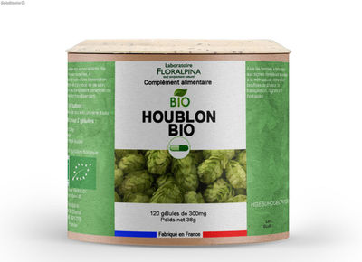 Houblon bio 120 gélules