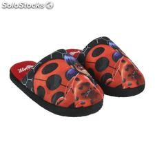 House slippers open lady bug