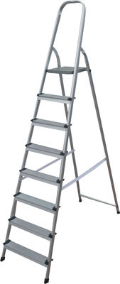 Household Ladder Aluminium - 8 degraus - 1.70M