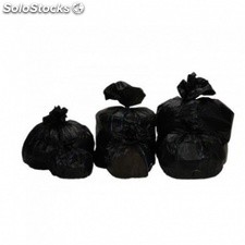 Housse container 750L BD noir 30µ. Colis 50 sacs