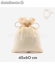 Housses de coton naturel 45x60cm