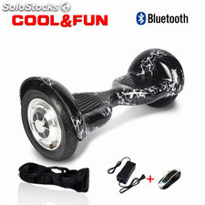 Hoverboard 10&quot; Patinete Eléctrico Bluetooth Scooter Auto equilibrio