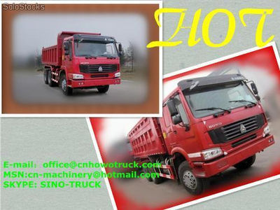 Howo 6x4 camion basculant / dump truck / tipper