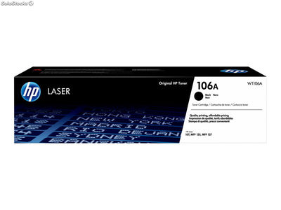 HP 106A Laser Tonerkartusche 1000 Seiten Schwarz W1106A