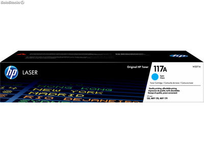 HP 117A Laser Tonerkartusche 700 Seiten Cyan W2071A