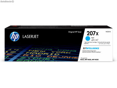 HP 207X LaserJet Tonerkartusche 3150 Seiten Cyan W2211X