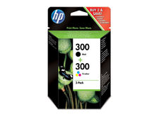 HP 300 Original Pack de 2 Negro|Tricolor | Cartucho de Tinta CN637EE