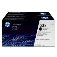 HP 53XD (Q7553XD) multipack 2x toner negro XL (original)