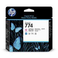 HP 774 (P2V98A) cabezal de impresión magenta claro y cian claro (original)