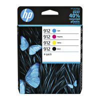 HP 912 (6ZC74AE) multipack 4 cartuchos de tinta (original)
