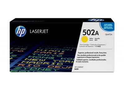 HP Color LaserJet 502A - Tonereinheit Original - Yellow - 4.000 Seiten Q6472A