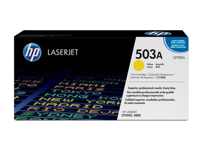 HP Color LaserJet 503A Tonereinheit Original Yellow 6.000 Seiten Q7582A