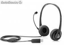 Hp On-Ear Headset Schwarz - T1A67AA