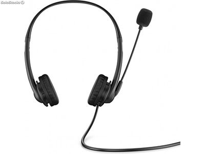 Hp On-Ear Stereo Headset Schwarz - 428K7AA