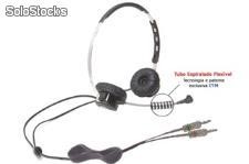 Hp-pc- Duplo Auricular - headset para voip c/ pino p-2 - para uso profissional